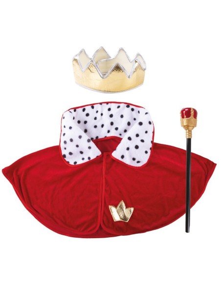 Set accessoires prince/roi enfant