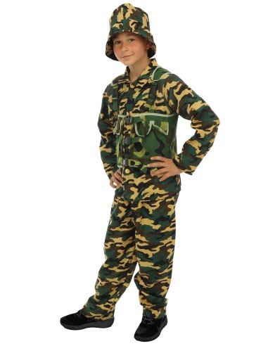 Déguisement de soldat militaire