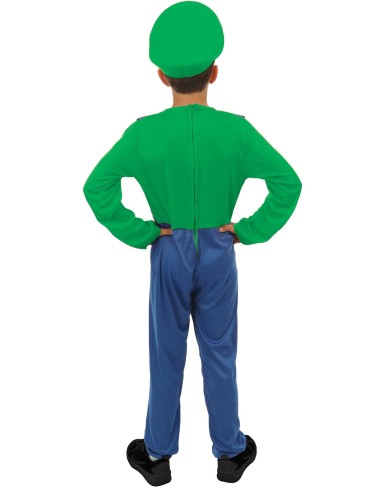 Déguisement plombier Luigi
