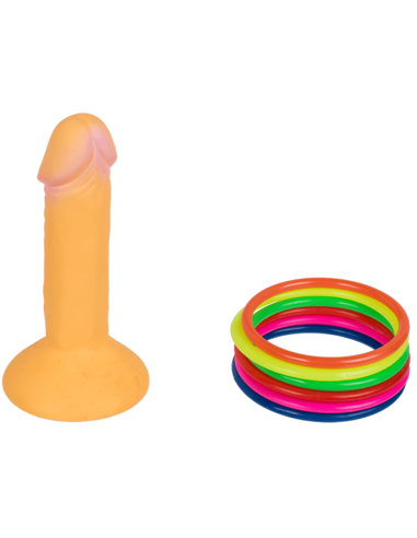 Jeu lancé d'anneaux zizi