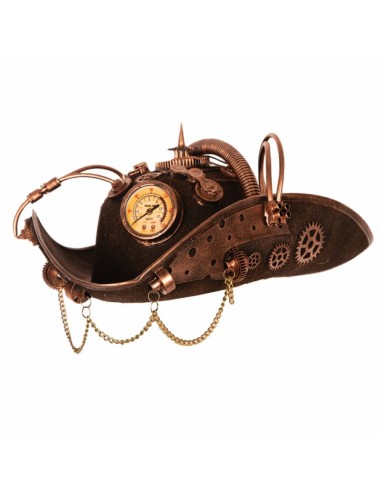 Chapeau tricorne steampunk