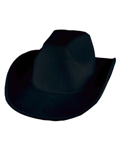 Chapeau cow-boy noir feutre