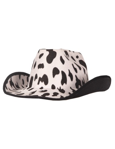 Chapeau cow-boy vache