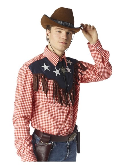 Chapeau cow-boy marron