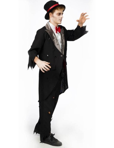 Déguisement smoking zombie