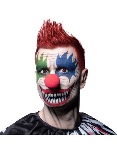 Lentilles clown tueur rouge