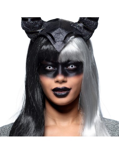 Lentilles démon blanches