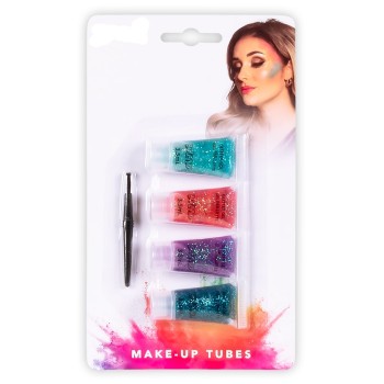 Kit maquillage gel scintillant