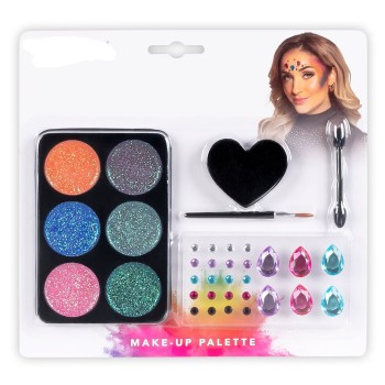 Kit maquillage strass glamour