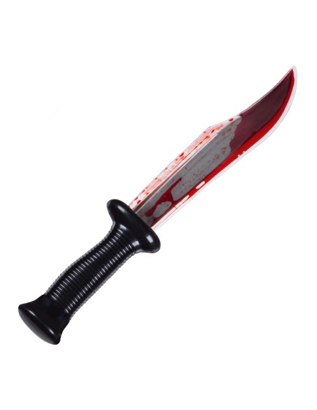 Couteau lame sanglante