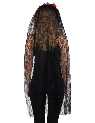 Serre-tête voile Day of the Dead