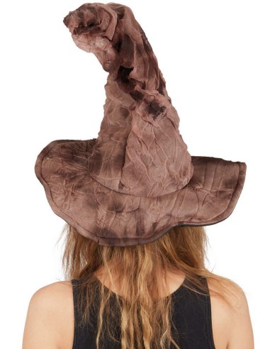 Chapeau de sorcière marron