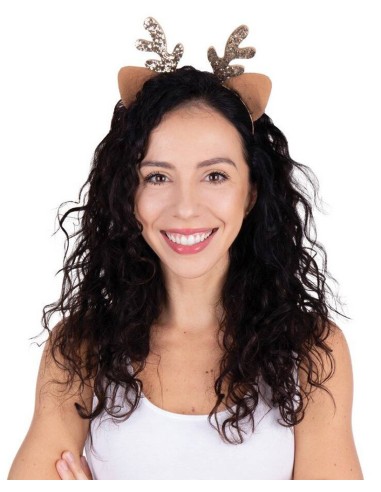 Serre-tête renne du Père Noël