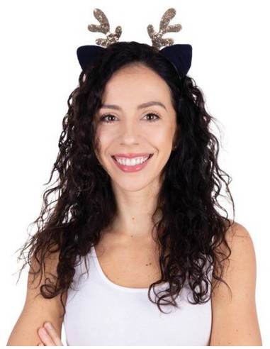Serre-tête renne du Père Noël