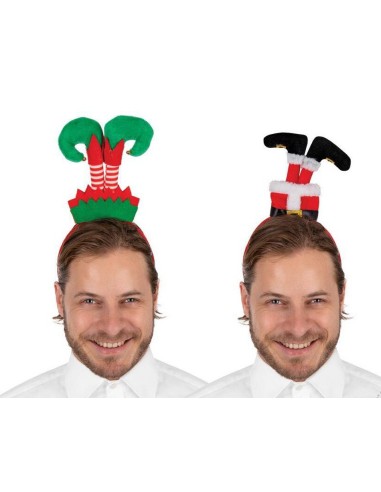 Serre-tête Noël jambes
