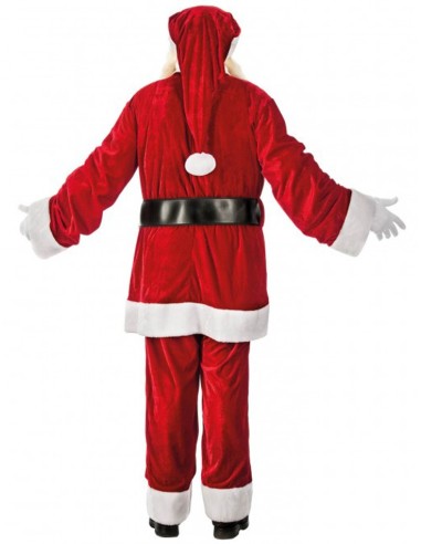 Déguisement Père Noël américain velours