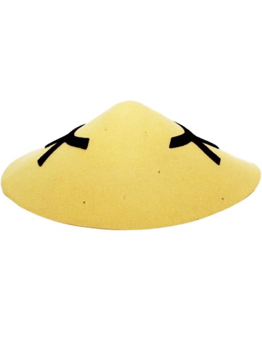 Coiffe asiatique jaune