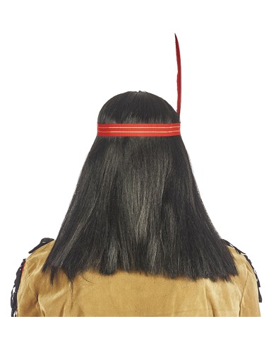 Perruque indien noire