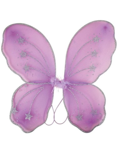 Ailes de papillon violettes