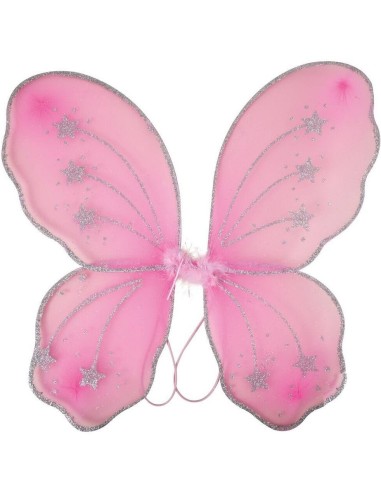 Ailes de papillon roses