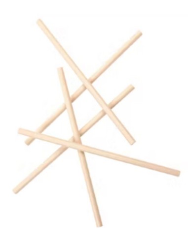 20 pailles en kraft