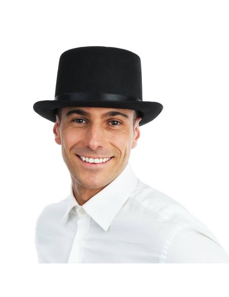 Chapeau haut de forme noir