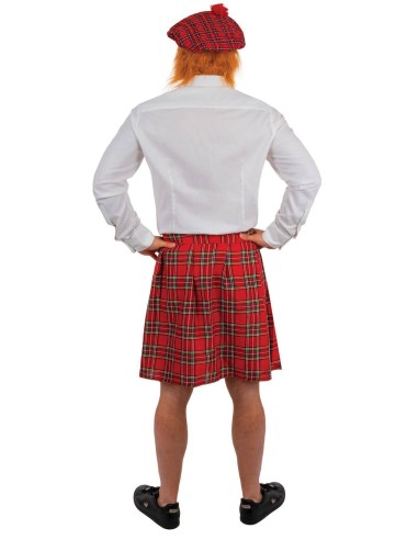 Kilt écossais rouge