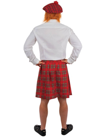 Kilt écossais rouge