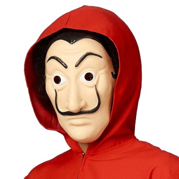 Masque de la Casa de Papel dans les magasins Méga Fête à Lambersart