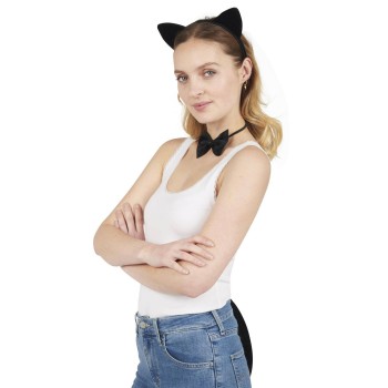 Set accessoires chat noir