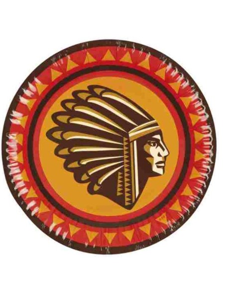 6 assiettes indien