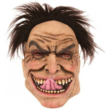 Masque affreux avec langue