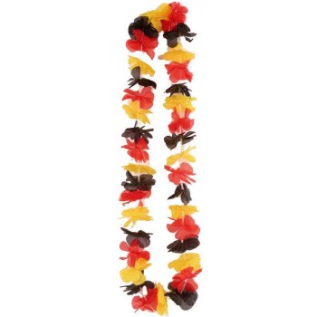 Collier fleurs Hawaï Belgique