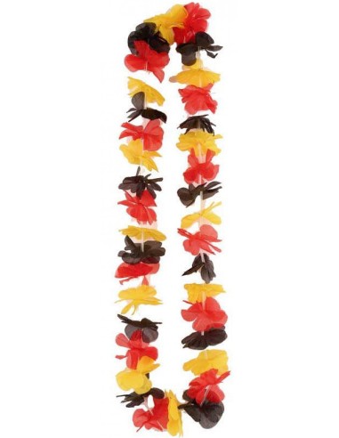 Collier fleurs Hawaï Belgique
