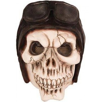 Masque de squelette aviateur