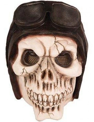 Masque de squelette aviateur