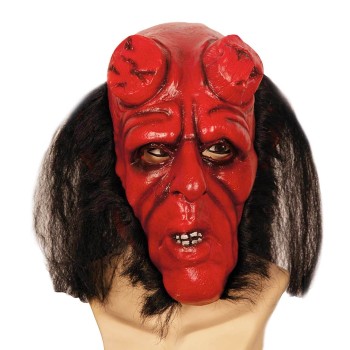 Masque Hellboy rouge