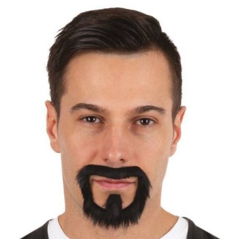 Moustache biker noire