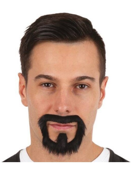 Moustache biker noire