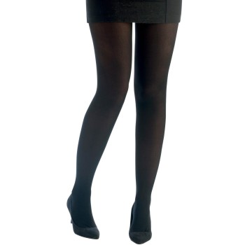 Collant noir opaque