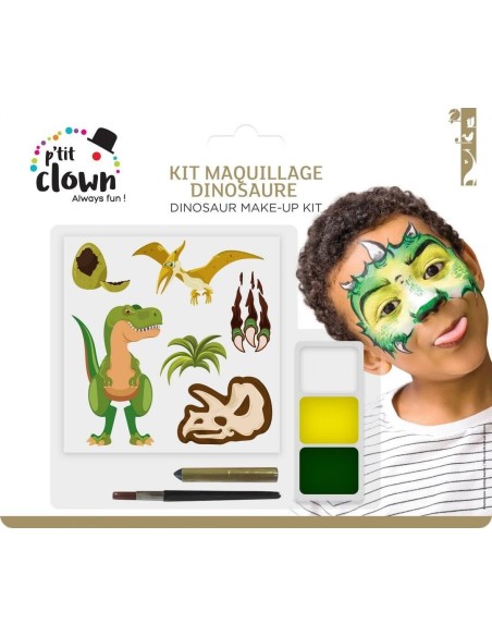 Kit maquillage dinosaure
