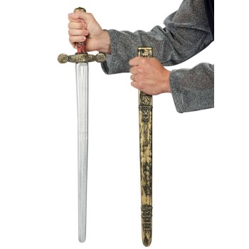 Epée de chevalier avec fourreau