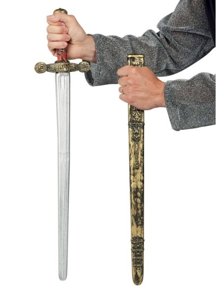 Epée de chevalier avec fourreau