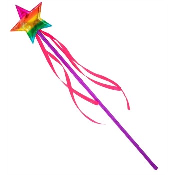 Baguette de fée arc-en-ciel
