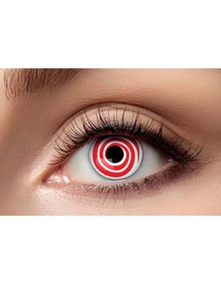 Lentilles spirale rouge