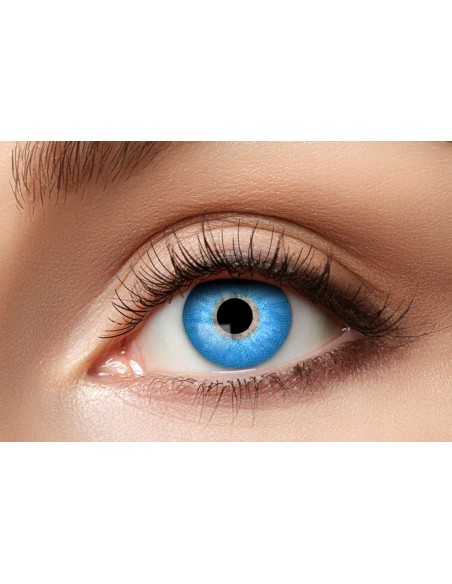 Lentilles natural blue