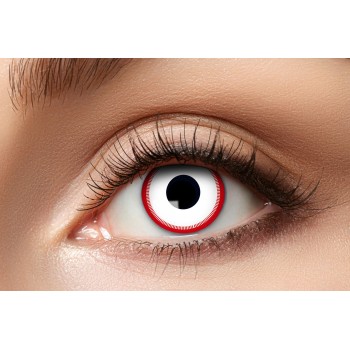 Lentilles cercle rouge Saw