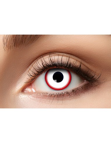 Lentilles cercle rouge Saw