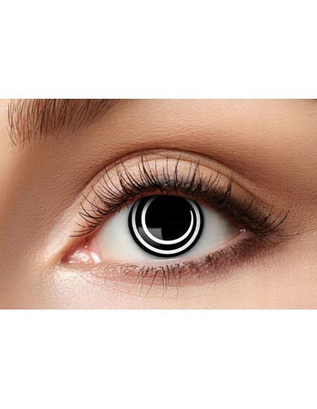 Lentilles spirale noire