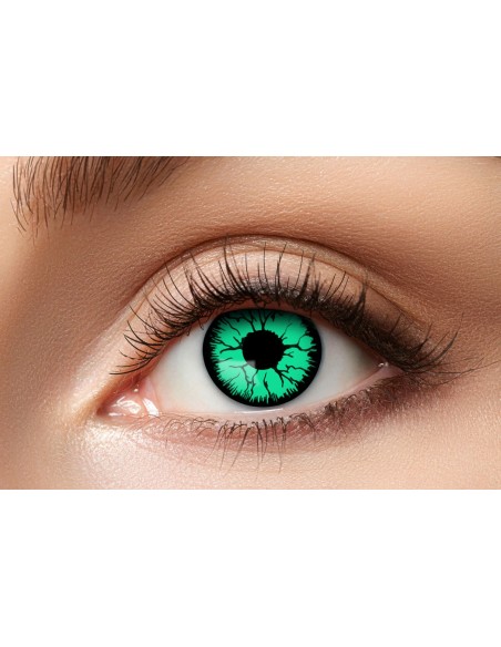 Lentilles monstre vert